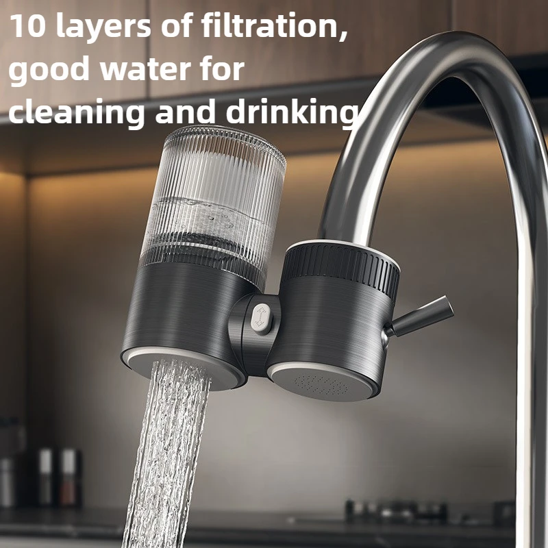 Kitchen Appliances Outlet - Wasserhahn-Wasserfilter für die Küche, Geräuscharmer Keramik-Wasserreiniger,