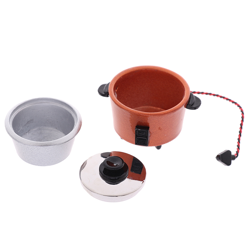 Kitchen Appliances For Gift - Maßstab 1:12 Puppenhaus Miniatur Reiskocher Maschine
