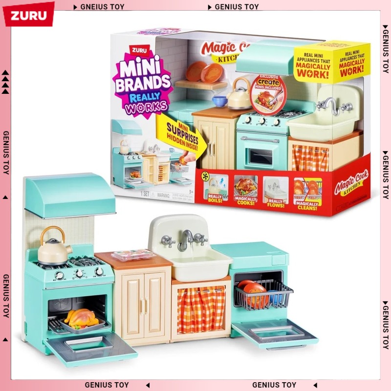Kitchen Appliances Cooking - Zuru Mini Brands Magic Cook Küchenset