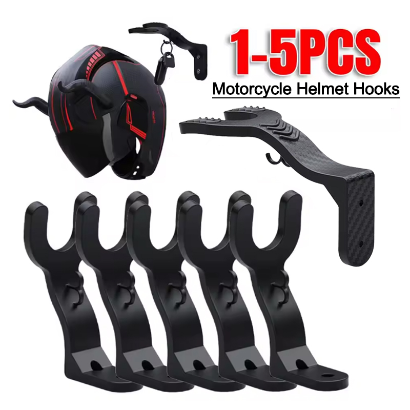 Kitchen Appliances Holder - 1-5 stücke Motorrad Helm Haken Mehrzweck