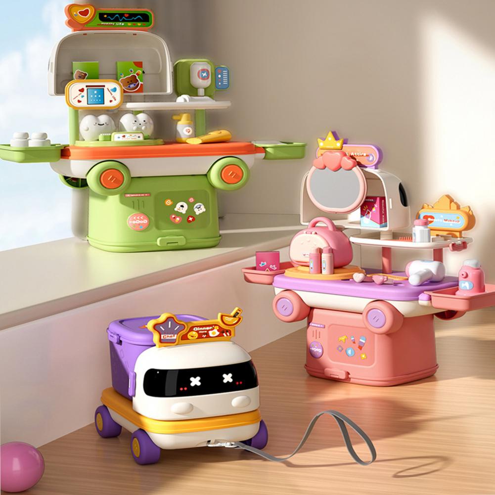Kitchen Appliances For Gift - 2-in-1 Küchen- und Medizin-Spielset, Küchengeräte, Kosmetik