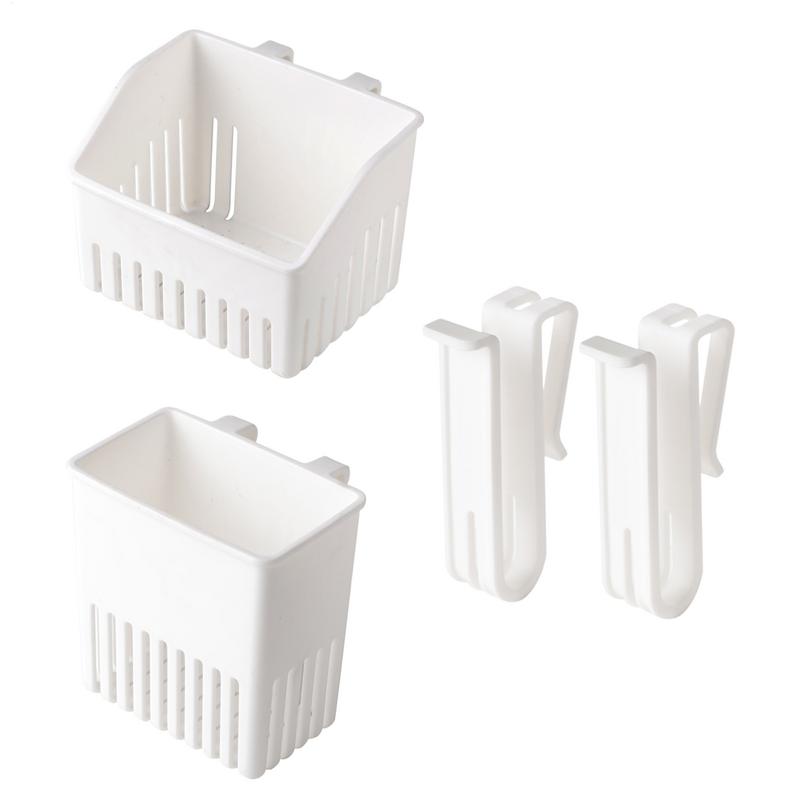 Kitchen Appliances Storage - Besteck-Trocknungskorb, Wandbehang, Küchenutensilienhalter, Kunststoff, Geschirr-Organizer, Besteck,