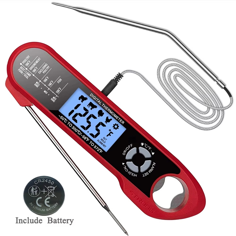 Kitchen Appliances Cooking - Fleischthermometer mit zwei Sonden, digitales Küchenthermometer