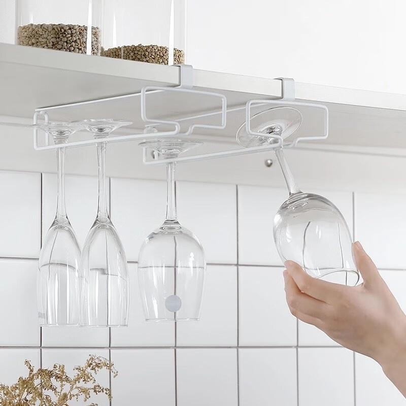 Kitchen Appliances Holder - Weinglashalter aus Metall ohne Bohren –