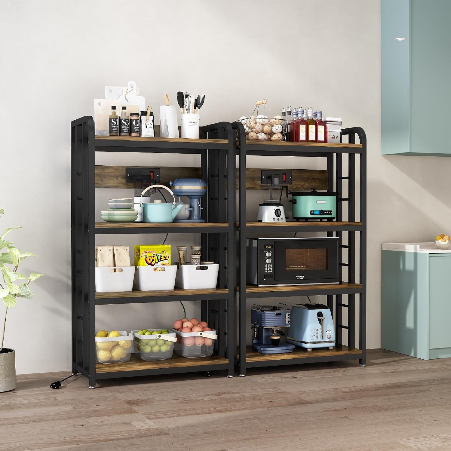 4-stöckiges Küchenregal mit St – Kitchen Appliances Outlet Bewertung und Preis