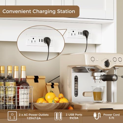 183 cm LED-Küchenschrank mit A – Kitchen Appliances Outlet Bewertung und Preis