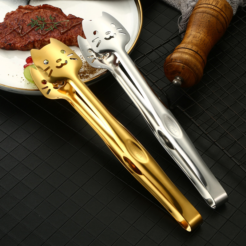Edelstahl-Lebensmittelzange, L – Kitchen Appliances Cooking Bewertung und Preis