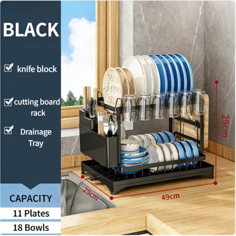Metall-Geschirrtrockner mit 2  – Kitchen Appliances Storage Bewertung und Preis