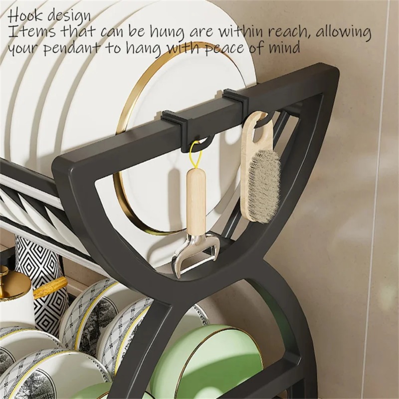 2-stöckiger Geschirrtrockner f – Kitchen Appliances Storage Bewertung und Preis