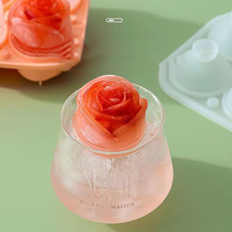 3D Rose Eis Formen 4 Löcher Ei – Kitchen Appliances Holder Bewertung und Preis