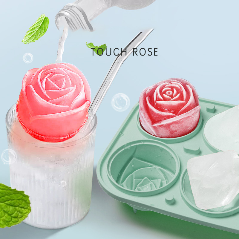3D Rose Diamant Runde Eiswürfe – Kitchen Appliances Holder Bewertung und Preis