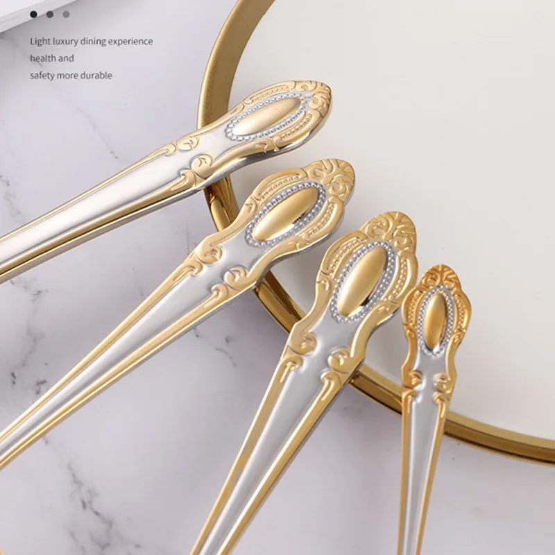 Goldenes Besteckset, Luxuriöse – Kitchen Appliances Luxury Bewertung und Preis