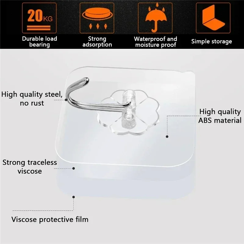 Transparente selbstklebende Wa – Kitchen Appliances Holder Bewertung und Preis