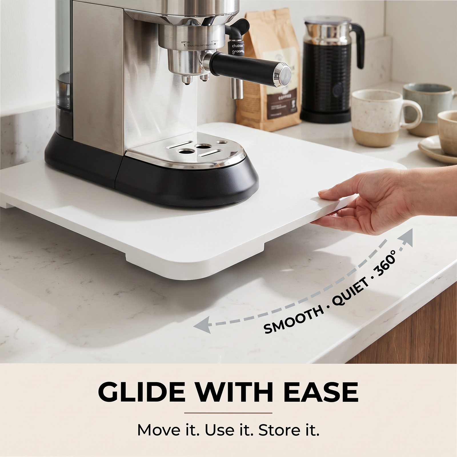 Küchengeräte-Schiebeplatte aus – Kitchen Appliances Storage Bewertung und Preis