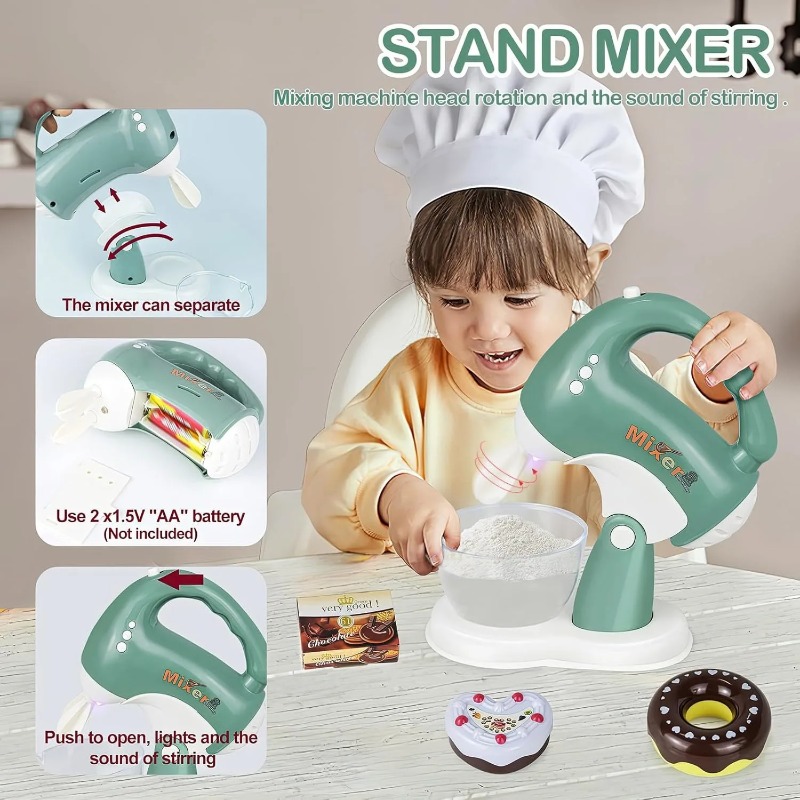 Spielküchen-Geräte-Set mit Sou – Kitchen Appliances For Gift Bewertung und Preis